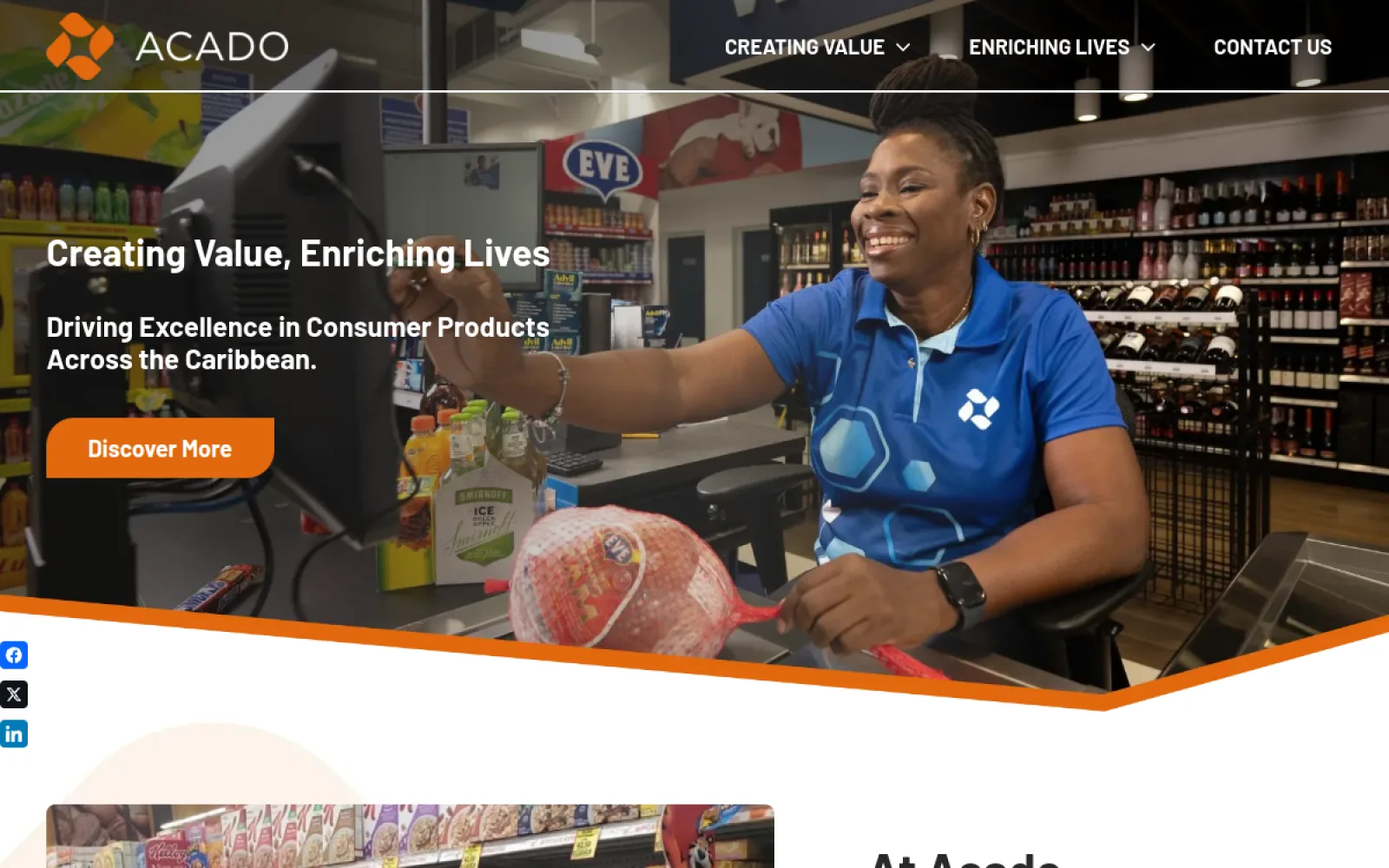 Acado Limited corporate site